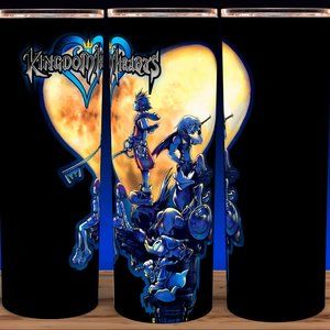 Kingdom Hearts Final Fantasy Sora & Mickey Variant Cup Mug Tumbler 20oz